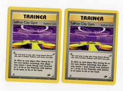 Saffron City Gym 122/132 Gym Challenge Pokemon Card - Image 3