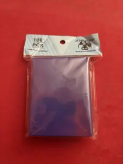 Dragon 100 Purple Card Sleeves - Collectible Game Accessories - Image 1
