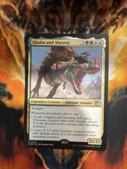 Ghalta and Mavren March of the Machine Magic the Gathering Card 225 - Image 1