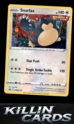 Snorlax - SWSH119 SWSH119 Pokemon Promo SWSH: Sword & Shield Promo Cards Card NM - Image 1
