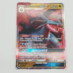 Salamence GX 44/70 Holo Ultra Rare Dragon Majesty NM Pokemon TCG - Image 1