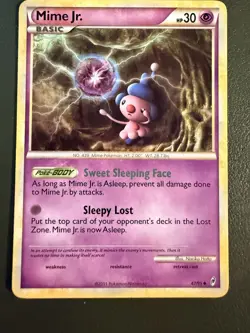 Pokemon TCG Mime Jr. 47/95 Call of Legends COL1 NM - Image 1