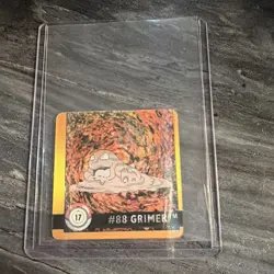 Muk & Grimer 3D Action Flipz #17 Pokemon Artbox 1999 Nintendo CCG Game - Image 1