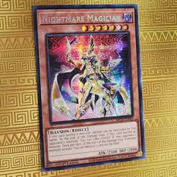 Nightmare Magician - MP24-EN093 Prismatic Secret Rare NM 1st Ed Yu-Gi-Oh - Image 1