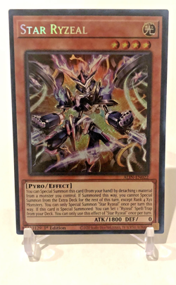 Star Ryzeal, ALIN-EN022 Secret Rare Yugioh TCG Near Mint English - Image 1