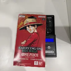 One Piece OP-13 CARRYING ON HIS WILL Sleeved Booster Pack - HEAVY - 37.53g - Image 1