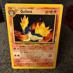 Quilava - 46/111 - Pokemon Neo Genesis Unlimited Card WOTC NM - Image 1