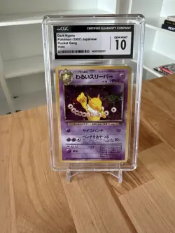 CGC 10 Dark Hypno 097 Rocket Gang Japanese Holo Rare Pokemon Card - Image 1