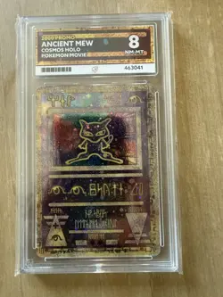 Pokemon Ancient Mew Ace Label 8 Mint 2000 Movie Promo Card - Image 1