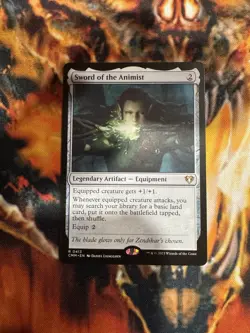 Sword of the Animist Commander Masters Regular - Image 1