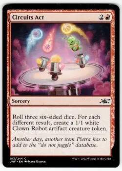 MTG Circuits Act | #103 Unfinity | English - Image 1