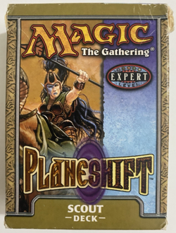 MTG Planeshift Theme Deck - Scout - ENGLISH Magic the Gathering (OPENED) - Image 1