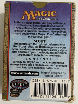 MTG Planeshift Theme Deck - Scout - ENGLISH Magic the Gathering (OPENED) - Image 2