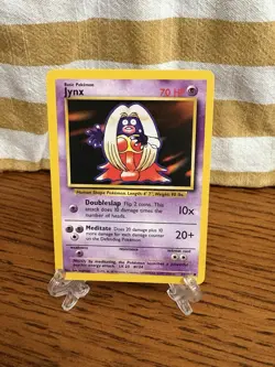 Pokemon TCG Jynx Base Set 2 45/130 Regular Unlimited - Image 1
