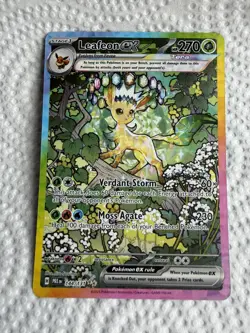 Pokemon Prismatic Evolution - Leafeon EX - 144/131 - SIR - Image 1