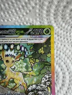 Pokemon Prismatic Evolution - Leafeon EX - 144/131 - SIR - Image 3