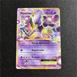 Pokemon Mewtwo EX Ultra Rare Holo 52/108 Evolutions | NM/M - Image 1