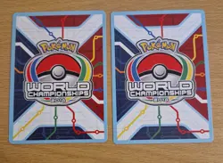 Pokemon TCG XY Flashfire Mega Kangaskhan EX World Champ 2014 x2 - Image 2
