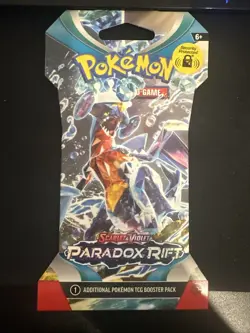 Pokemon TCG Scarlet Violet Paradox Rift Sleeved Booster Pack New Sealed - Image 1