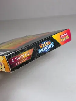 Pokemon Shining Fates Pikachu V Collection Box Sealed Damaged Packaging - Image 4