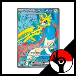 Pokemon TCG: Journey Together - 176/159 - Hop's Zacian Ex - Image 1