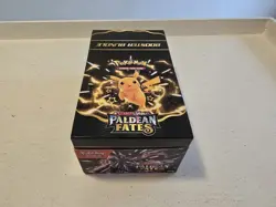Pokemon Paldean Fates Booster Bundle Display Box ***EMPTY BOX ONLY*** - Image 1