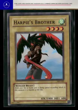 Yugioh Pharaoh's Servant (Worldwide English) Harpie's Brother #PSV-EN049 - Image 1