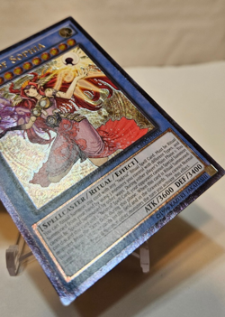 Ultimate Rare Nekroz of Sophia CROS-EN038 Unlimited Yugioh 1057 - Image 5