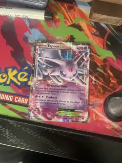 Pokemon TCG Single Card Espeon EX Full Holo Ultra Rare 52/122 XY Breakpoint 2016 - Image 1