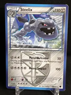 Steelix ( Team Plasma ) #79/116 | Rare | Plasma Freeze Pokemon Card - Image 1