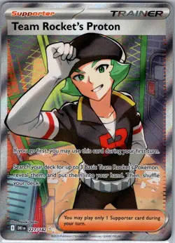 Team Rocket's Proton 227/182 SV10: Destined Rivals - Pokemon Card - NM - Image 1