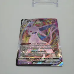 Espeon Vmax 065/203 Evolving Skies NM Full Art Ultra Rare Pokemon Card (1 of 2) - Image 2