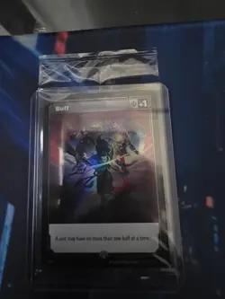 Riftbound Fist Bump Buff Promo Card SEALED - Image 1
