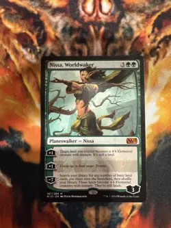 Nissa, Worldwaker Core Set 2015 M15 Regular Card - Image 1