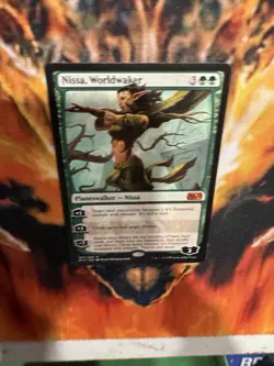 Nissa, Worldwaker Core Set 2015 M15 Regular Card - Image 4