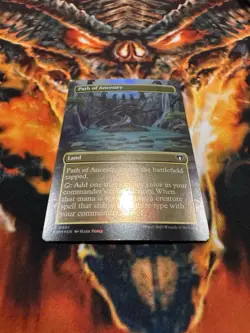 Path of Ancestry (Borderless) Commander Masters Foil - Image 5