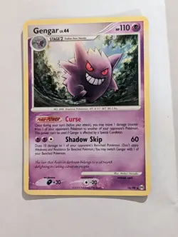 Gengar 17/99 Arceus Pokemon Card Regular Rare Excellent Lightly Played LP - Image 1