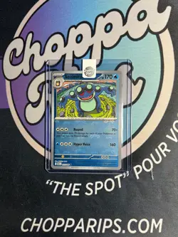 Pokemon Black Bolt Seismitoad Master Ball Uncommon Reverse Holo #021/086 - Image 1