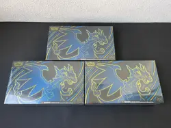 Pokemon TCG Mega Charizard X EX Ultra Premium Collection Sealed Lot Of 3 - Image 1