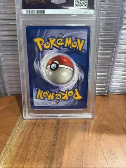 1999 Pokemon Game Base Set Hitmonchan #7 English Holo Rare 7/102 - PSA 7 - Image 2