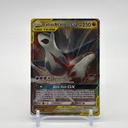 Pokemon Latias & Latios GX TAG TEAM Ultra Rare Sm-Team Up 113/181 Holo NM - Image 1