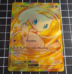 Mew EX Pokemon Pocket Gold Crown Rare Holographic **Read Description** - Image 1