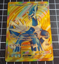 Dialga EX Pokemon Pocket Gold Crown Rare Holographic **Read Description** - Image 1