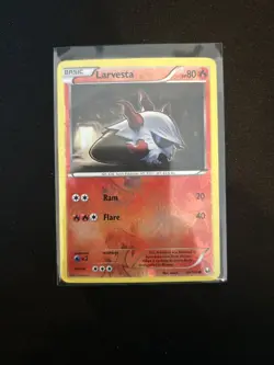 067PK020r - Larvesta- 20/108 - Dark Explorers - Common Reverse * - Image 1