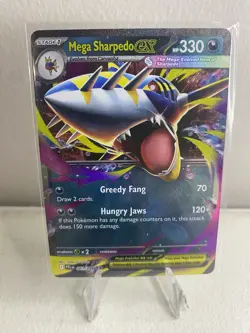 💫Mega Sharpedo | EX | 061/094 | Double Rare| Phantasmal Flames | Pokemon TCG💫 - Image 1