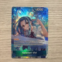 One Piece Card Game Nefeltari Vivi EB03-024 SR Alt Art EB-03 Near Mint - Image 1