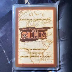 One Piece Shanks Holo Foil Carddass Hyper Battle 1999 Bandai C14 Japanese - Image 2