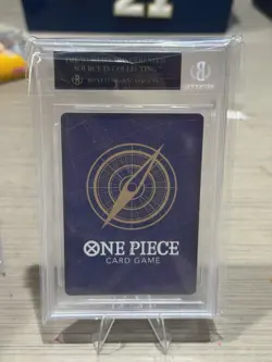 One Piece CCG Brook OP01-022 Romance Dawn Promo Beckett Graded 10 Japanese - Image 2