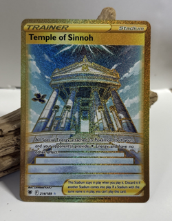 Temple of Sinnoh - Astral Radiance 214/189 - Gold Rare - NM - Pokemon Card - EN - Image 3