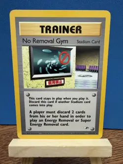 Pokemon TCG No Removal Gym 103/132 Gym Heroes Regular Stadium WOTC Vintage Card - Image 1